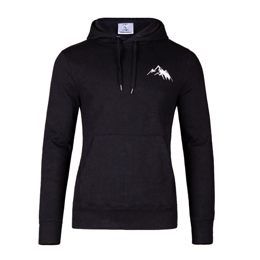 bluzy męskie Tatra Art bluza męska hoodie black góry
