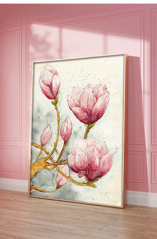grafiki i ilustracje Magnolia