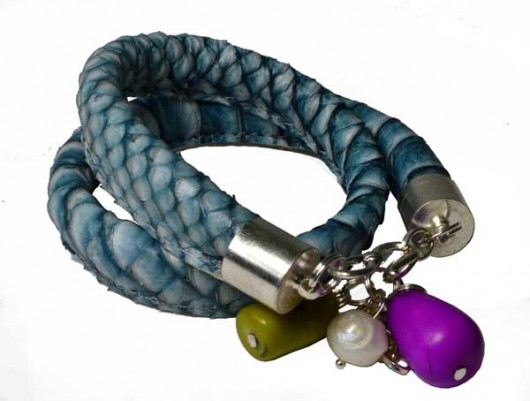Bransoletka - Snake Blue Kat of Colours