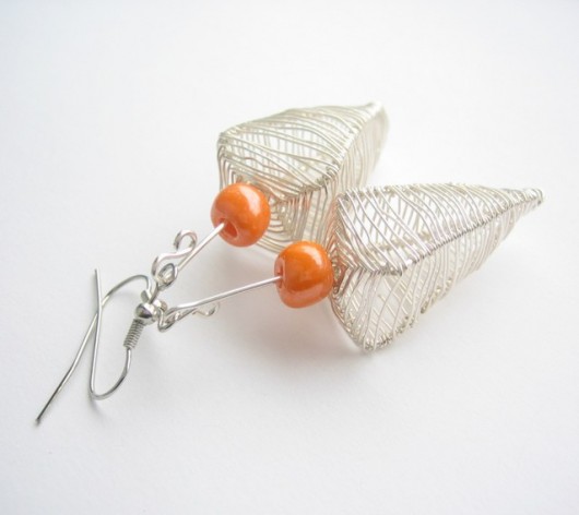 Cubes - earrings 02 meduska