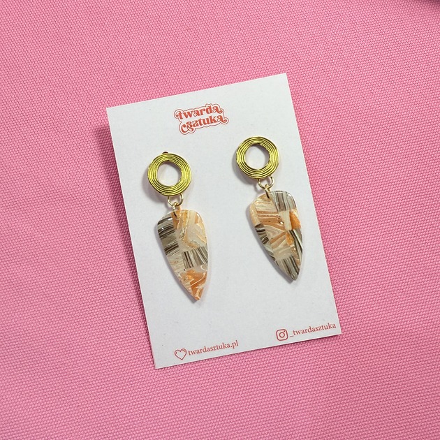 kolczyki - inne Wyjątkowe i niepowtarzalne kolczyki w unikalne wzory