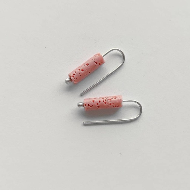 kolczyki z kamieniami Kolczyki OKRĄG