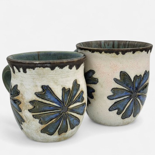 kubki Zestaw dwóch uroczych kubków