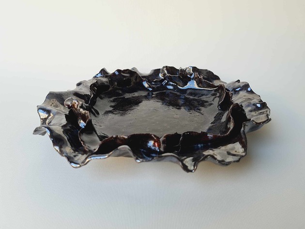 patery i talerze CERAMICZNA  Patera abstrakcyjna