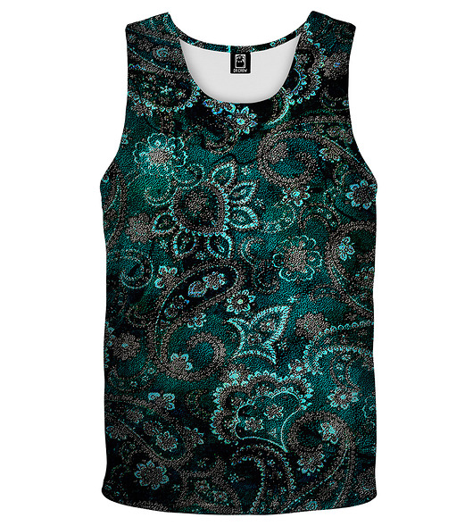 t-shirty męskie DR.CROW Bokserka Męska Green Texture