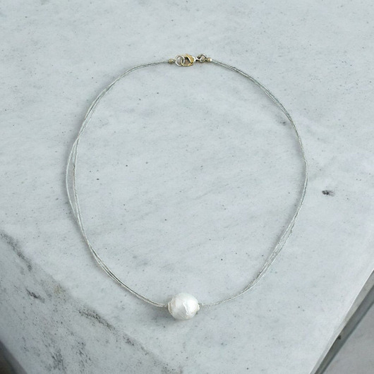 wisiory Lekcja tańca Naszyjnik z perłą barokową vol. 2