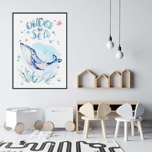 Wielorybek - plakat HOG STUDIO