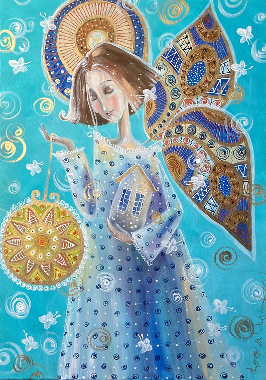 obrazy Słoneczna dusza mojego domu . Giclee