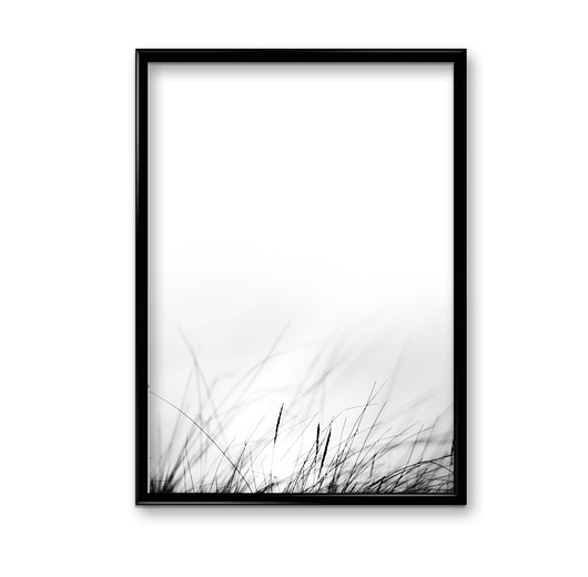 Plakat Łąka minimal #1  Bury Lis