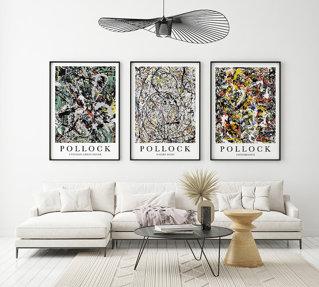 plakaty Zestaw Pollock  - trójpak plakatów