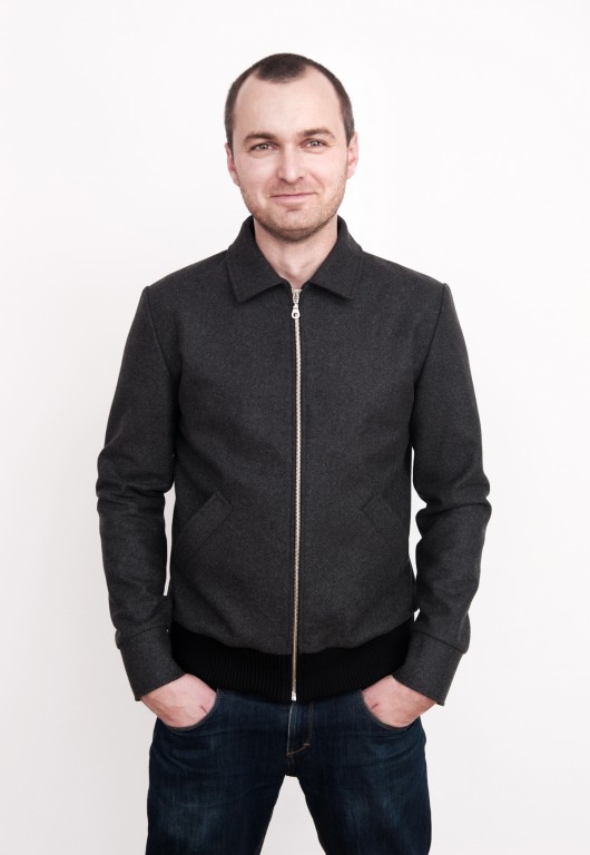 Collar Bomber. Kurtka z wełny - mmhm... mmhm