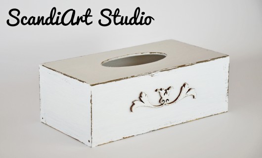 Pudełko na chusteczki ScandiArt Studio