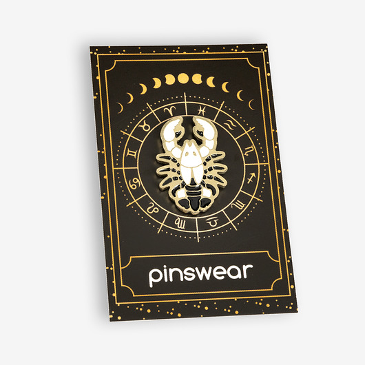 przypinki Pins znak zodiaku "Rak"
