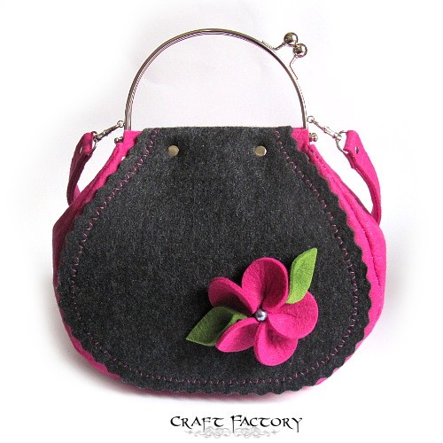 Hot Pink Flo - torba/kuferek Craft Factory