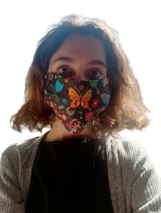Maska ochronna bawełniana STREET WEAR Ella Dora
