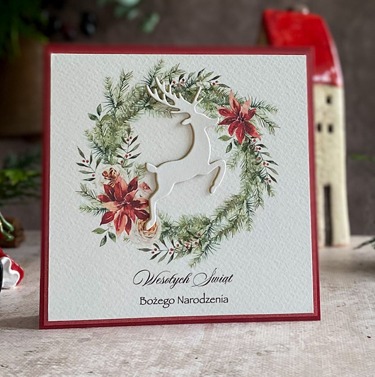 kartki świąteczne Personalizowana kartka na Boże Narodzenie, BN 8D