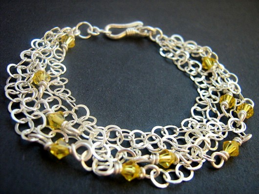 kryształ Swarovski w srebrze Lahovska
