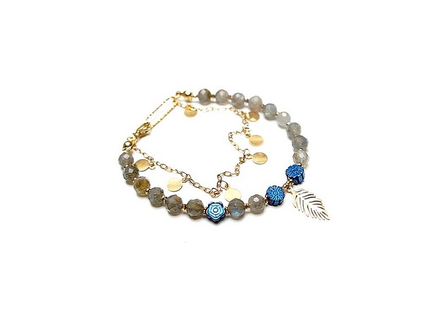 bransoletki z kamieni naturalnych Labradoryty vol. 15 /bransoletka/ - Szlachetna kolekcja