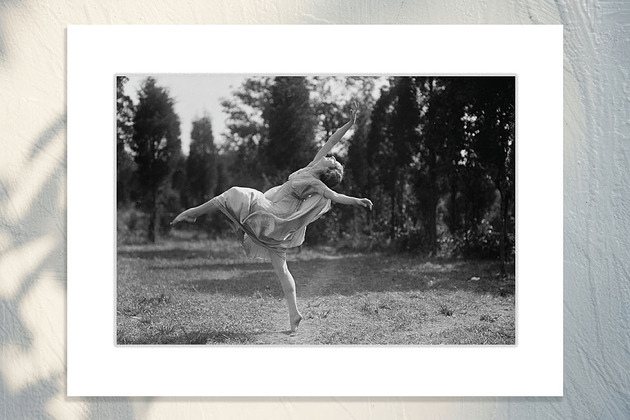 fotografia Fotografia z passe-partout: Balet