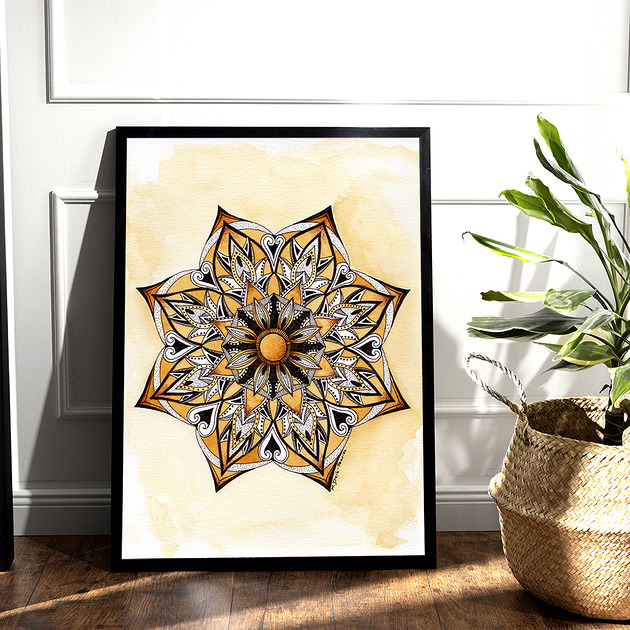 grafiki i ilustracje Mandala - 1