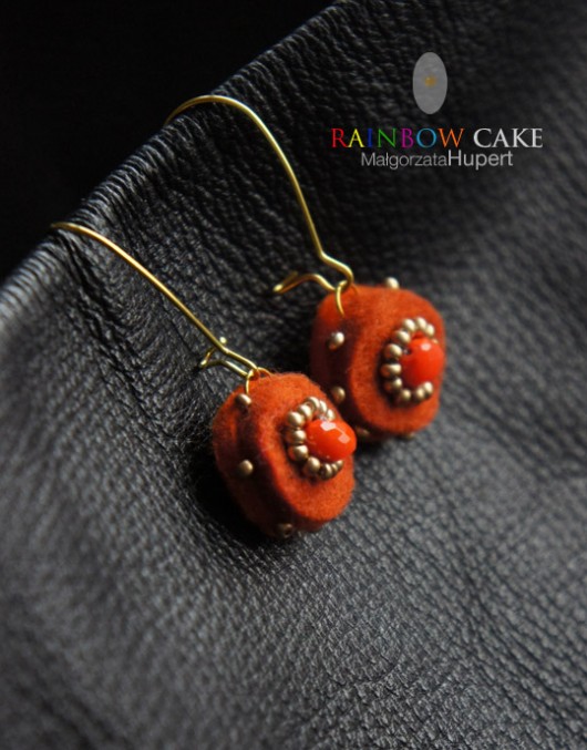 RainbowCake - orange FlowerFelt Design