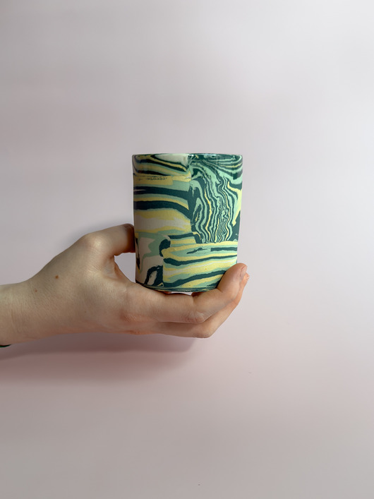 kubki Czarka / kubek nerikomi zielony II