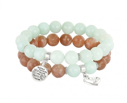 I love My Mum - jade & sun stone. Lavoga