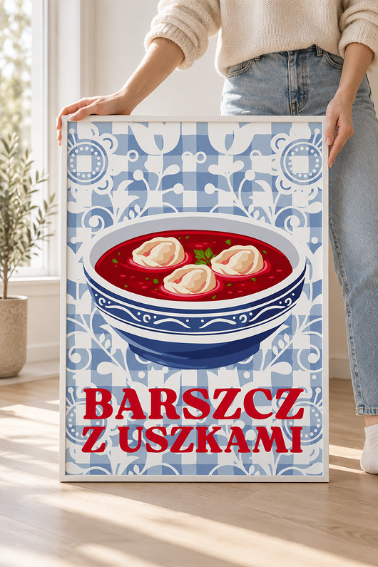 plakaty Plakat barszcz z uszkami