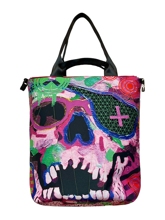 torby na ramię Art MIMA bag SHORT & Marcina Painty print