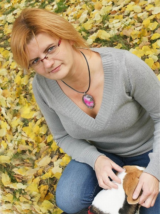 Tajemniczy ogród - wisiorek po drugiej stronie lustra