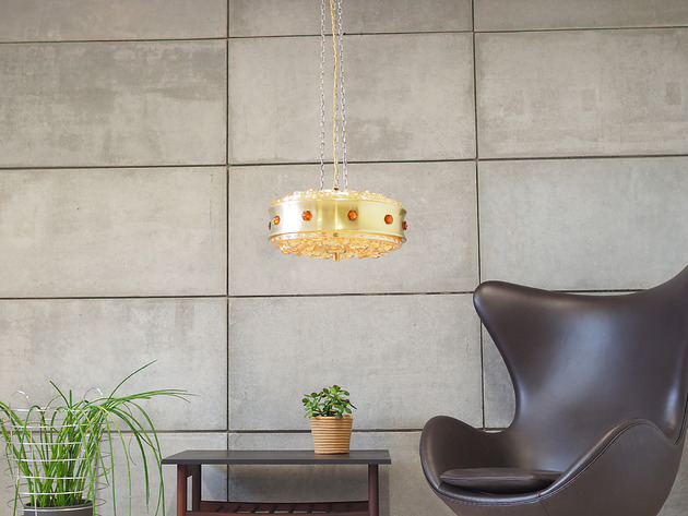 lampy wiszące Lampa wisząca, duński design, lata 80, produkcja: Dania