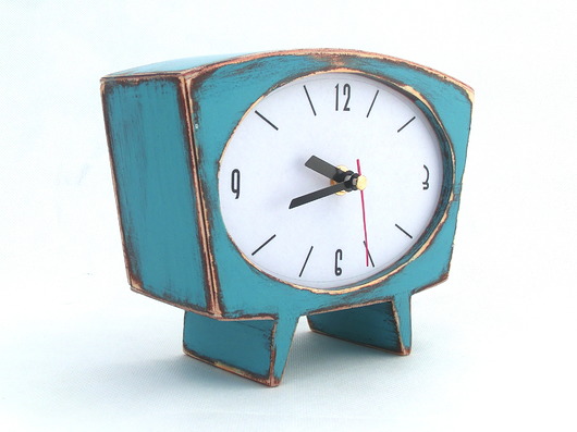 zegarek Sixty TURKUS  Clock Wood Studio