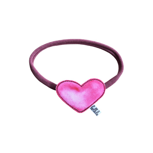 ozdoby do włosów dla dzieci Opaska do włosów z serduszkiem