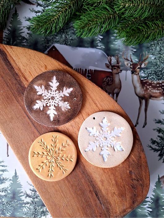 dekoracje świąteczne Ozdoby ceramiczne świąteczne