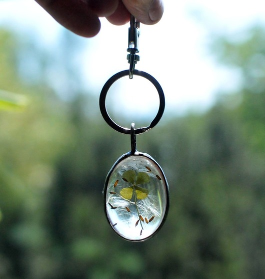 breloki Breloczek z koniczyną