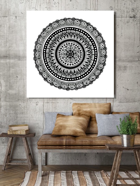 Mandala 50x50cm Malgorzata Domanska