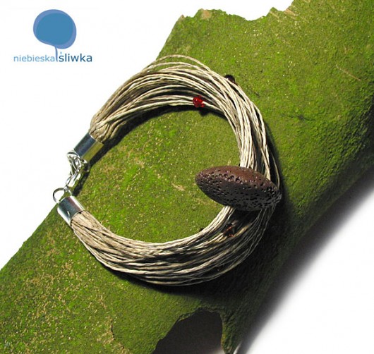 pikantna czekoladka - bransoleta Makowisko