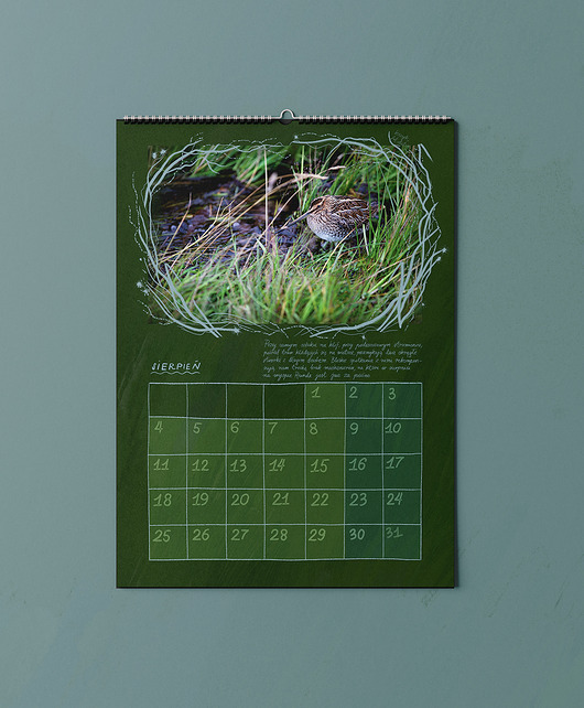 kalendarze i plannery OSTATNIA SZTUKA kalendarz przyrodniczy 2025