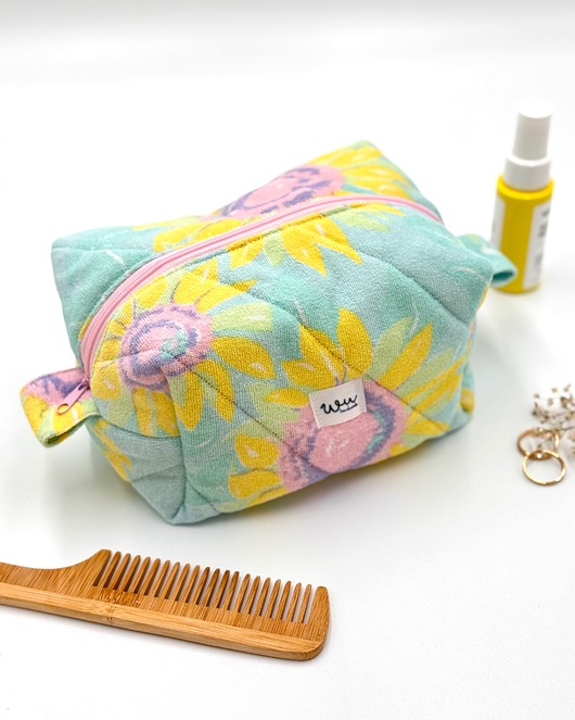 kosmetyczki Kosmetyczka kostka Lato Duża