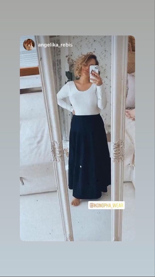 Spódnica Spódnica Summer Maxi Women Czarma Konopka