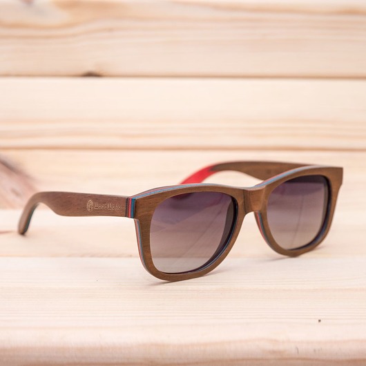 Drewniane Okulary | Bob Skateboard WoodWorld