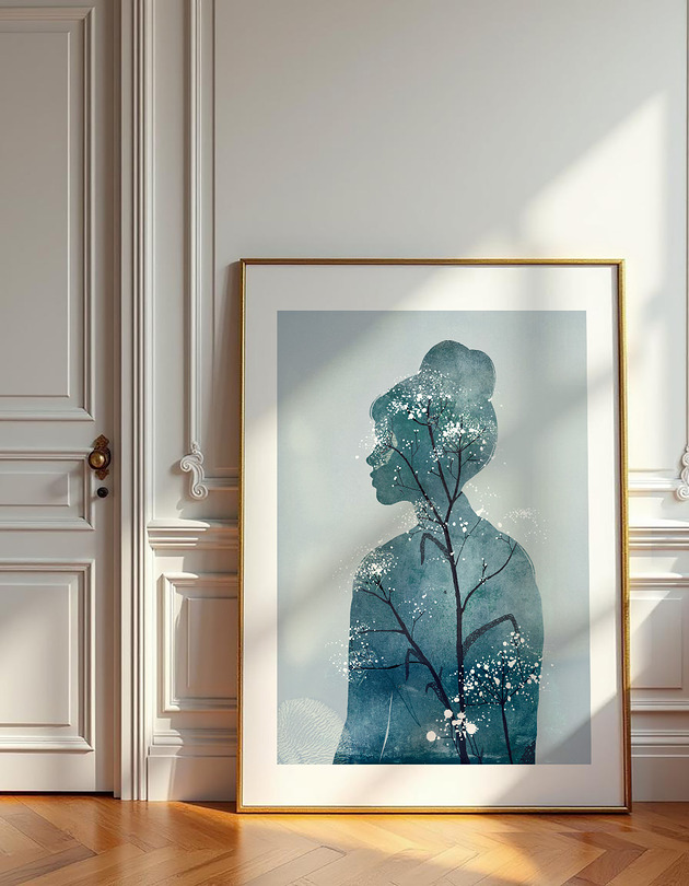 Plakat Flora 40x50 cm Anita Tomala