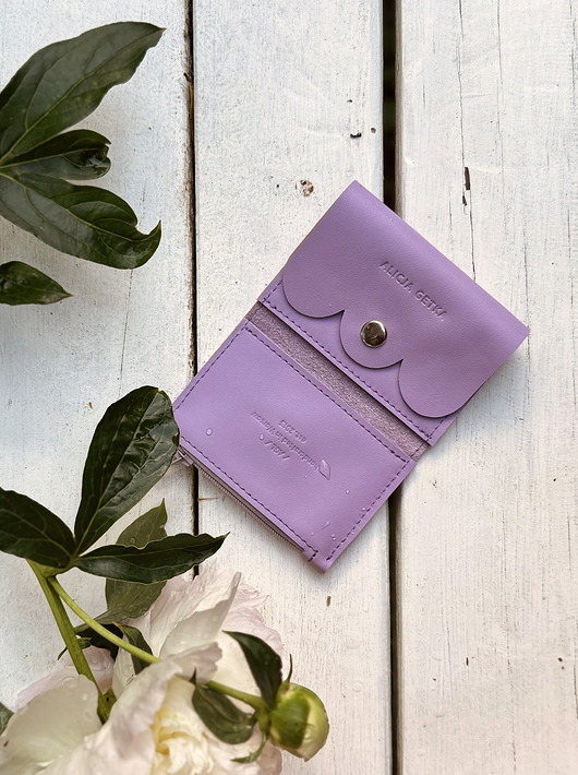 portfele damskie Portfel Cloud Mikro So Lilac