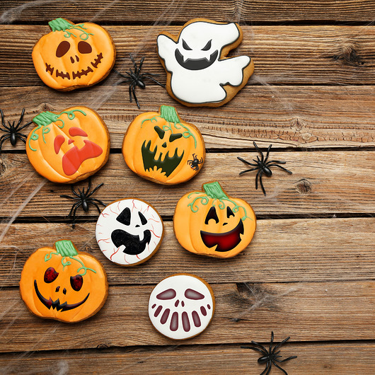 wałki do ciasta Szablony do dekoracji ciasteczek Halloween #1