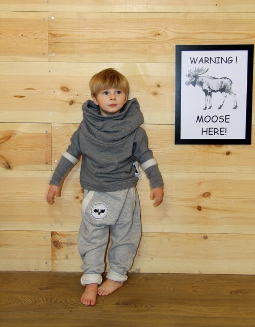 bluza Gray For A Day grafit loose moose