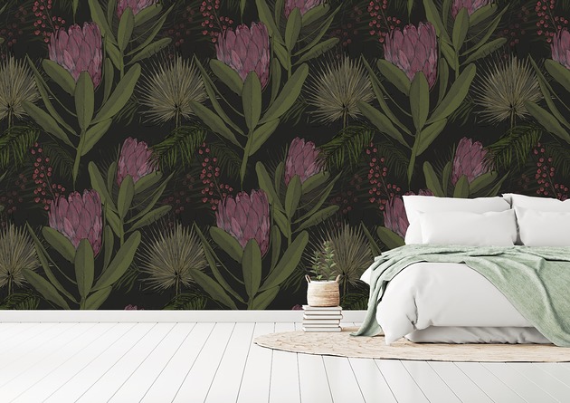 tapety i naklejki ścienne TROPIC flowers