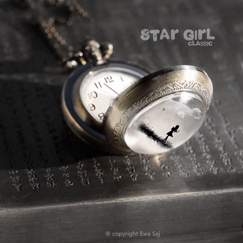 Star Girl Classic Obłoki - sekretnik - zegarek Ewa Saj Fotografie