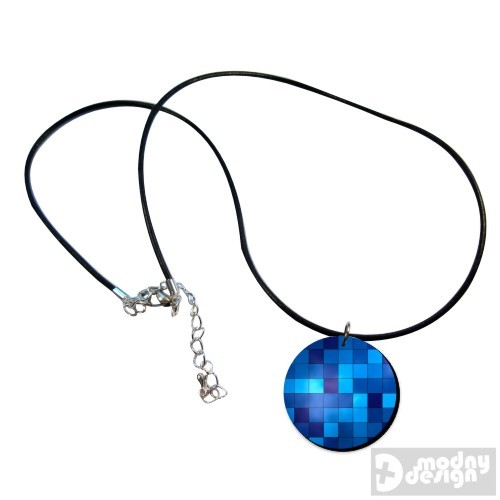 Blue Krata Modny Design