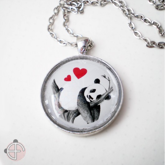 pandowe love na szyję eddfupanda
