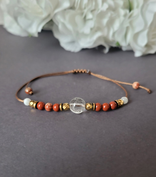 bransoletki z kamieni naturalnych Na przemęczenie- Bransoletka dodająca energii